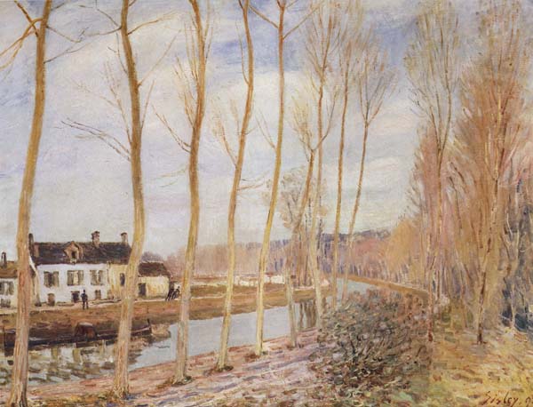 The Canal du Loing at Moret